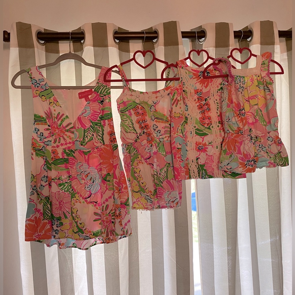 Lilly Pulitzer Mommy & Me bundle (4 pieces)